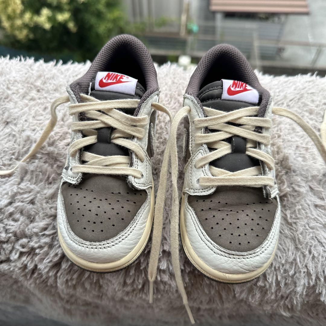 スニーカー JORDAN1 LOW TRAVISSCOTT REVERSE MOCHA TD