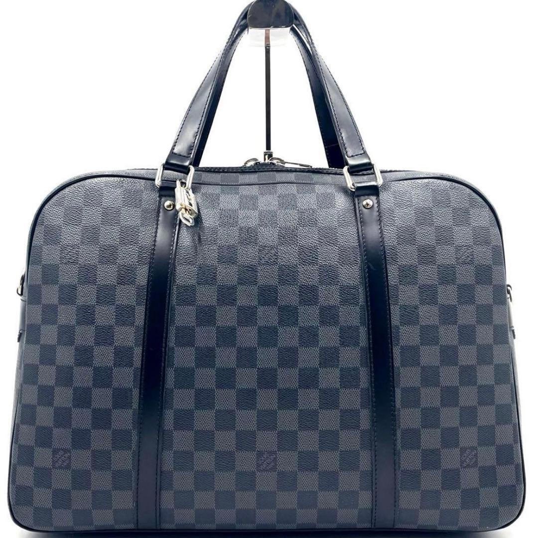 【美品】ルイヴィトン ダミエグラフィット ヨーン 2wayビジネスバッグ 大容量 【美品】ルイヴィトン ダミエグラフィット ヨーン 2wayビジネスバッグ 大容量