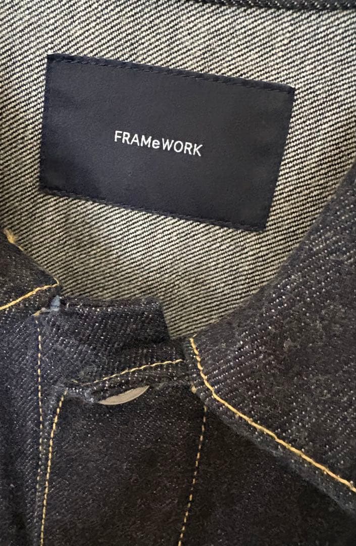 framework デニムジャケット Gジャン framework デニムジャケット Gジャン