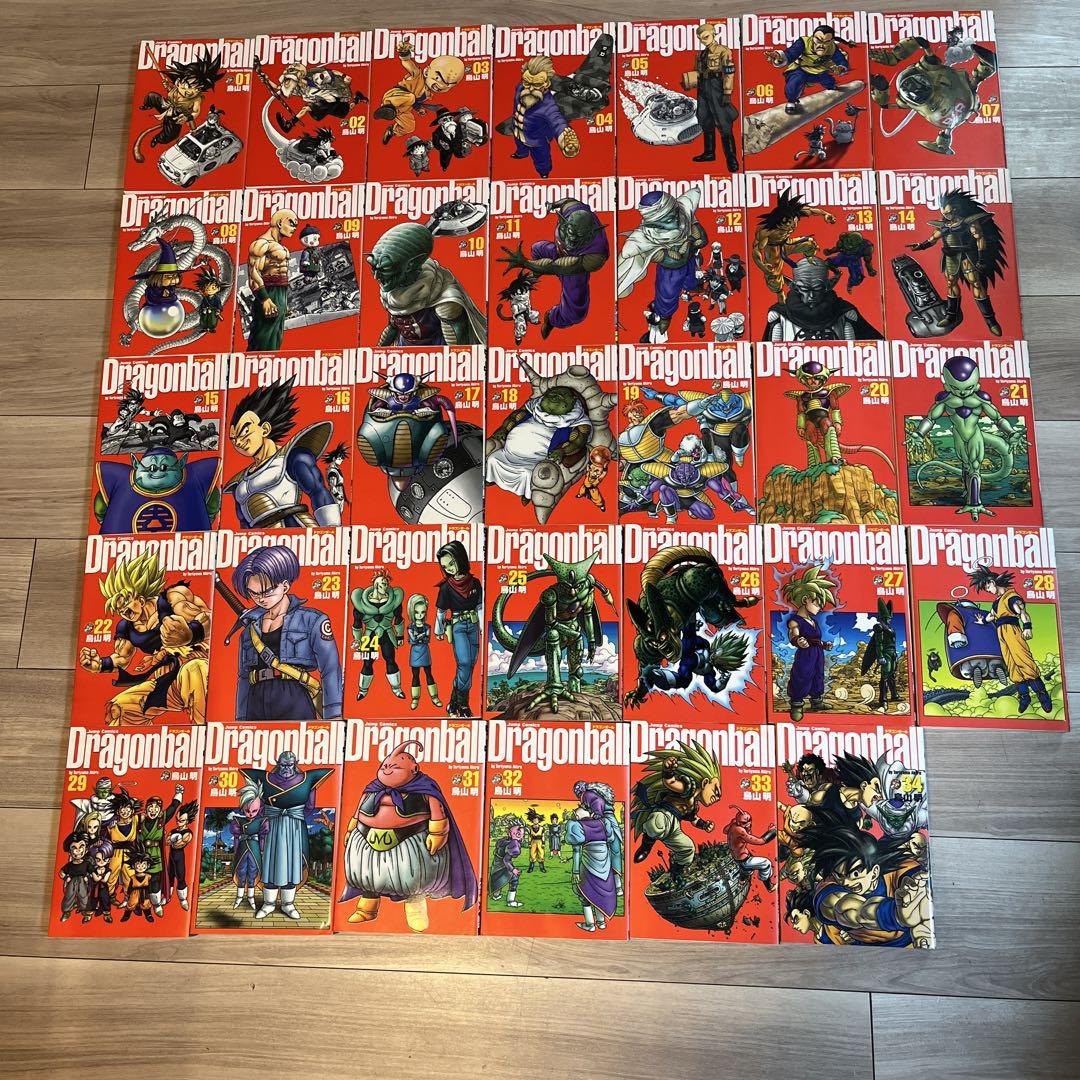 Amazon.co.jp: JC DRAGON BALL 完全版 全34巻セットB(18~34巻
