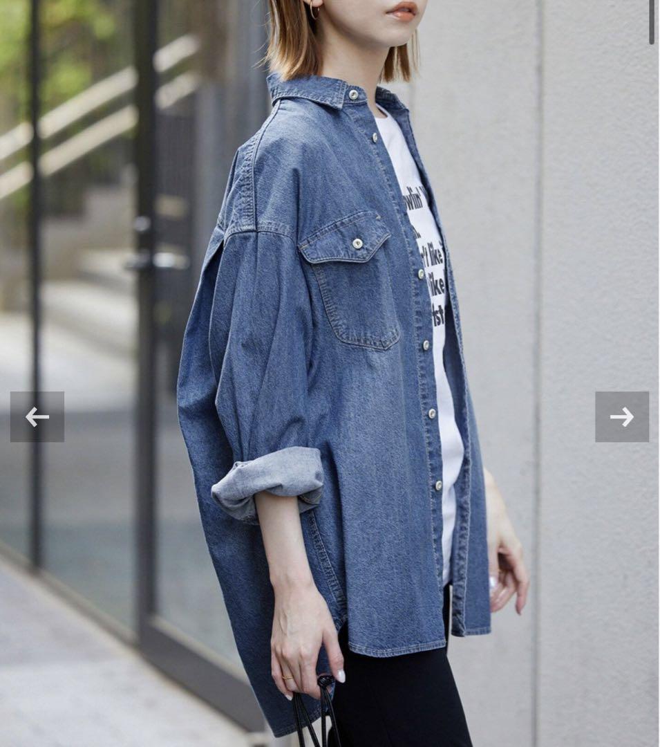LE DENIMライトオンスクロップドシャツ | スローブ イエナ(SLOBE