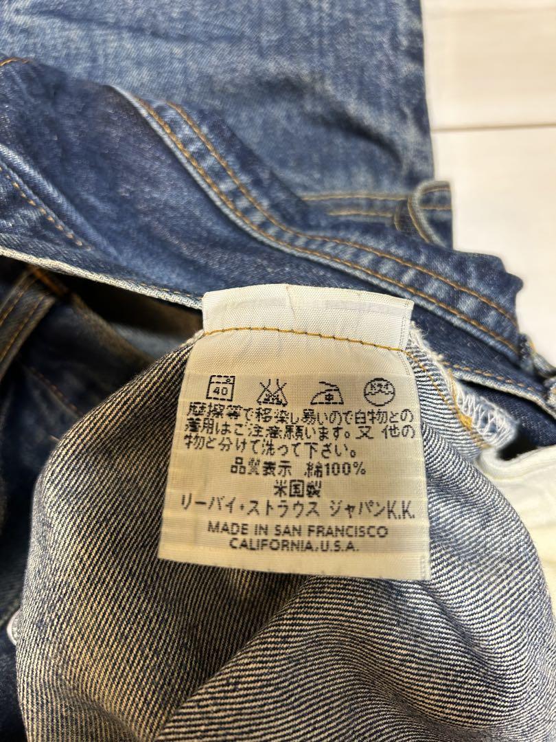 リーバイス 501xx バレンシア製 555製造 赤耳 ビッグE 99年製
