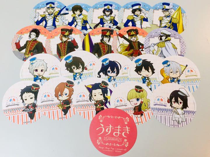 文スト コースター ステッカー 缶バッジ fIceE-m22618845027 アニカフェ 太宰治 アクスタ お得最新品