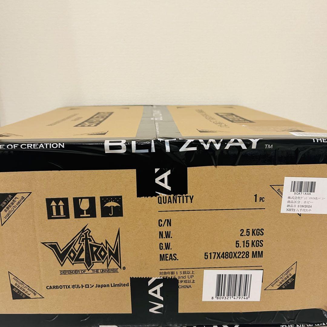 BLITZWAY ブリッツウェイ　CARBOTIX ボルトロン フィギュア