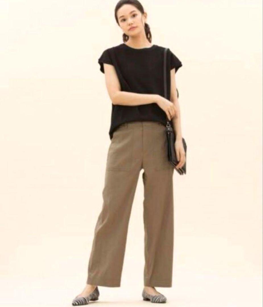 専用出品！２３区新品✨️ソフトリッブルジャージーカットソー　プルオーバー　iCB