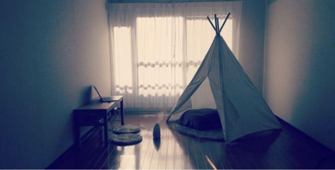 北欧暮らしの道具店　TIPI/ティピ/キッズテント　グレー