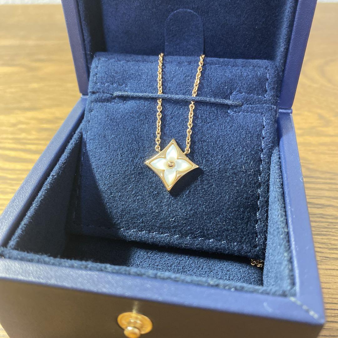 すぐ届く!◆LOUIS VUITTON◆ペンダント モノグラムスター ナクレ ルイヴィトン パンダンティフ モノグラム・スター ナクレ - メルカリ