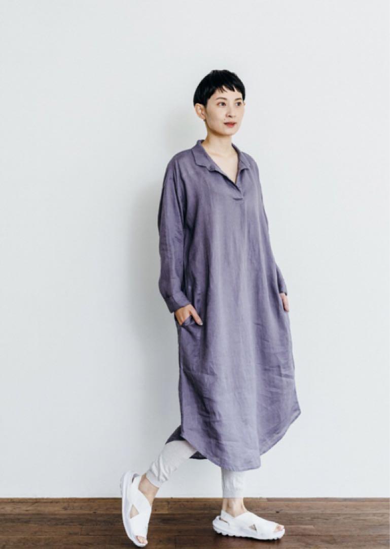 fog linen work リネン ワンピース