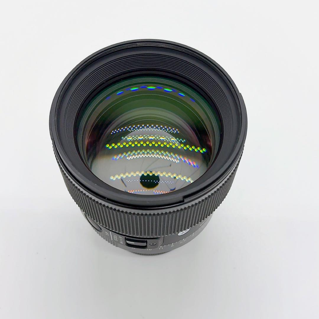 美品 SIGMA 85mm F1.4 DG DN レンズ sony Eマウント