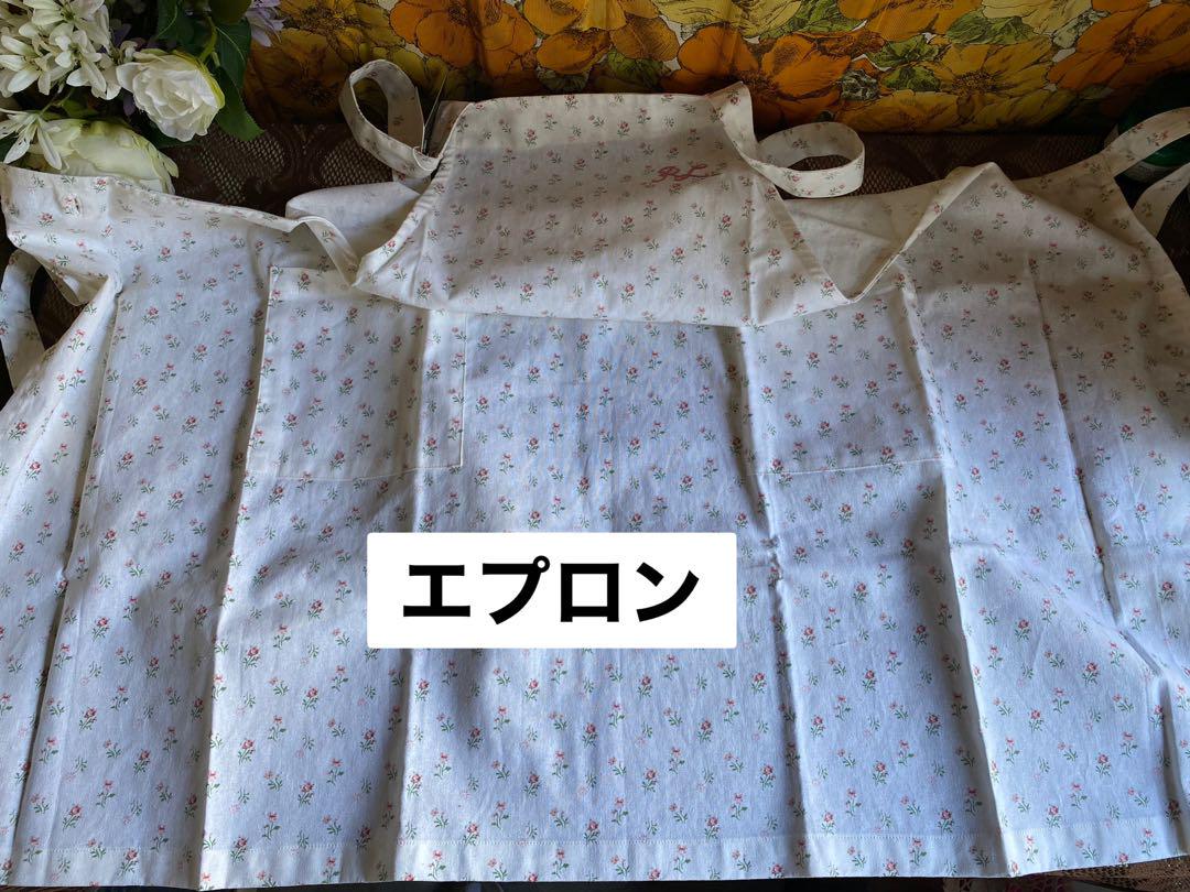 未使用 ラルフローレン エプロン ブランケット セット 花柄