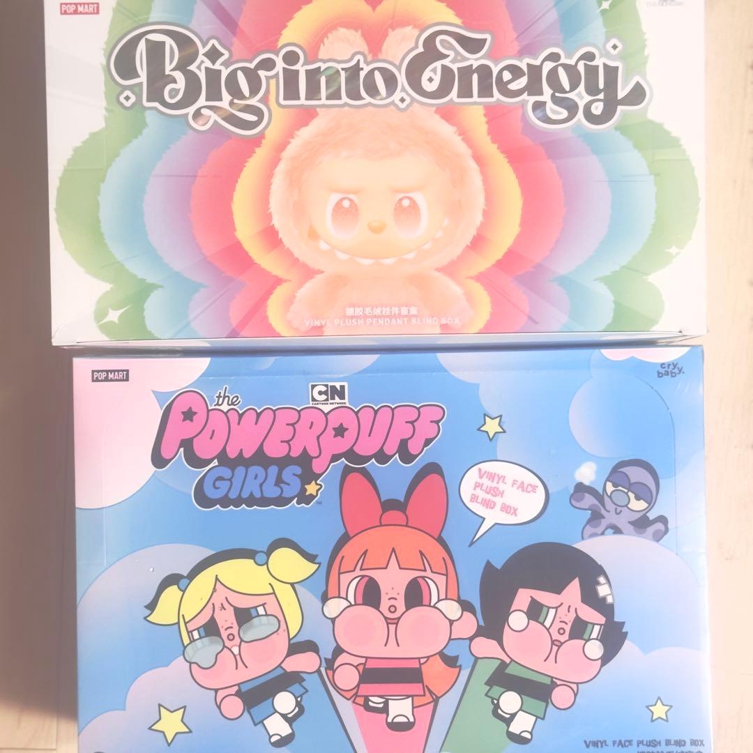 Big into Energy ラブブ CRYBABY パワパフ アソートセットPOP MART