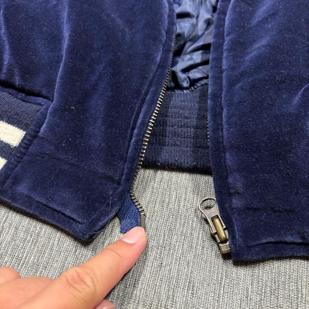 JAKE スカジャン ベロア 風神 雷神 刺繍 鬼 龍 ドラゴン 別珍 JAKE スカジャン ベロア 風神 雷神 刺繍 鬼 龍 ドラゴン 別珍