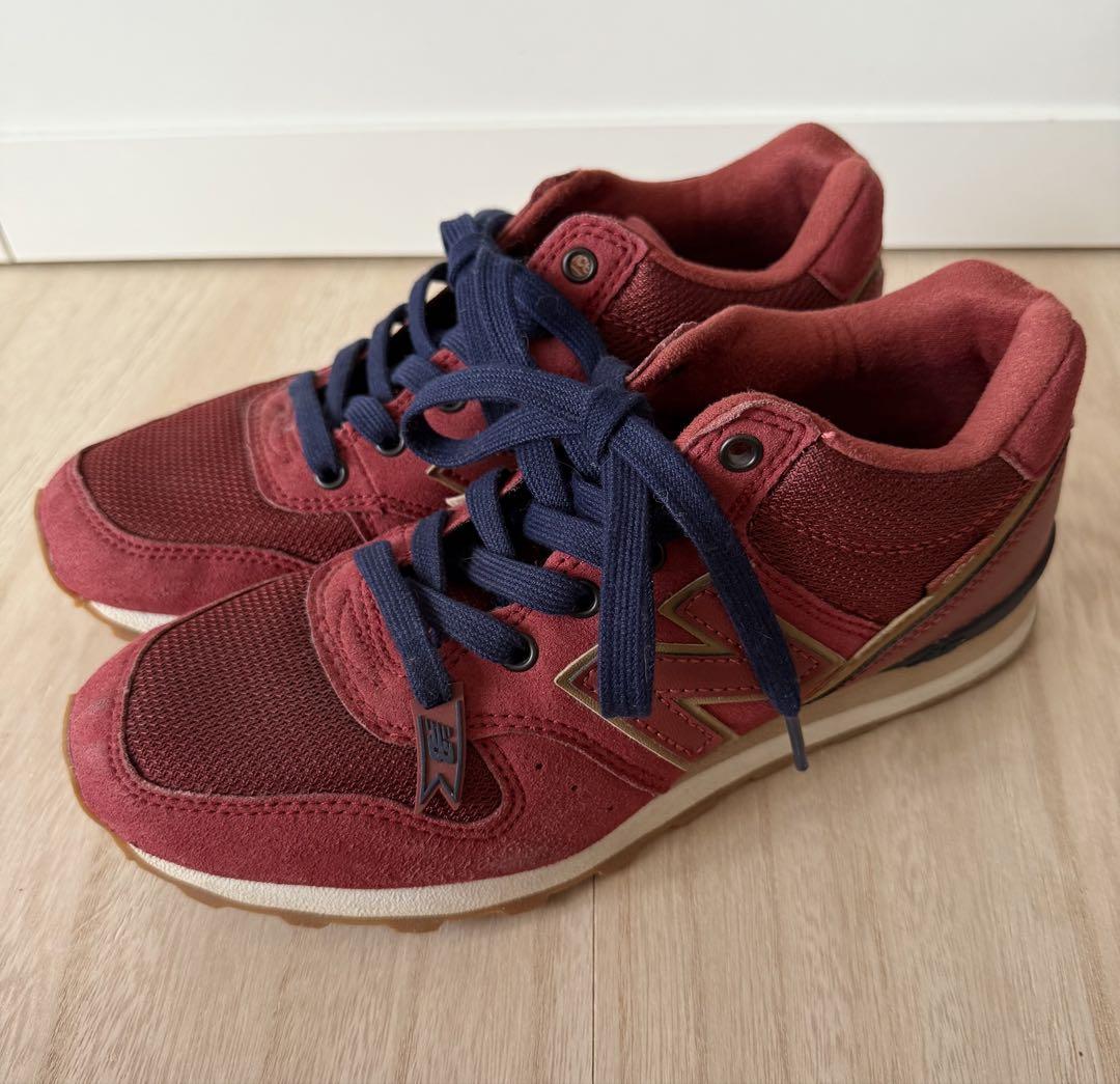 ニューバランス WH996 CA レッド 23.5cm