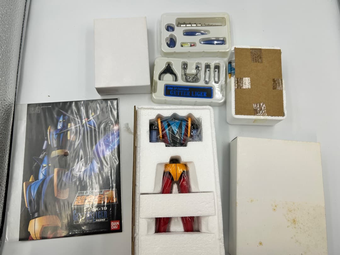 BANDAI 超合金魂 GX-19 Getter Liger BE15