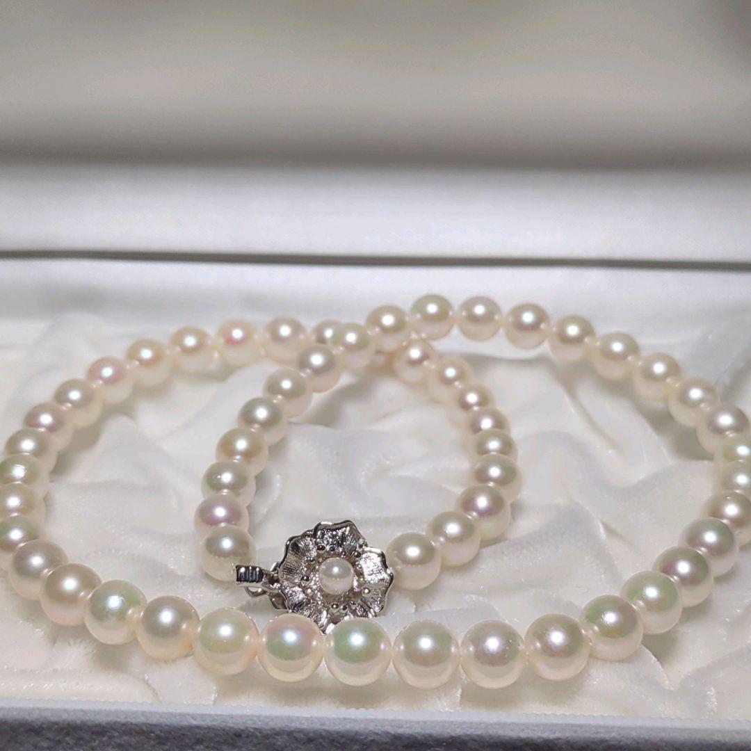 あこや真珠 ネックレス 約7.0-7.5mm 390 あこや真珠 ネックレス 約7.0-7.5mm 390