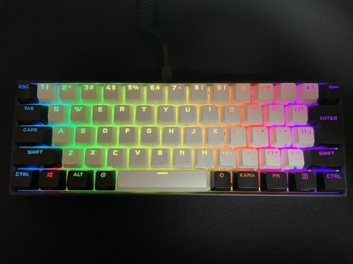 NEW安い CORSAIR K65 RGB MINI ゲーミングキーボード sknHU-m22632235901 特価好評