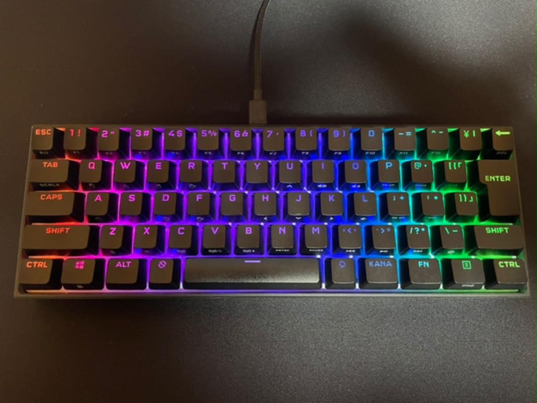 NEW安い CORSAIR K65 RGB MINI ゲーミングキーボード sknHU-m22632235901 特価好評