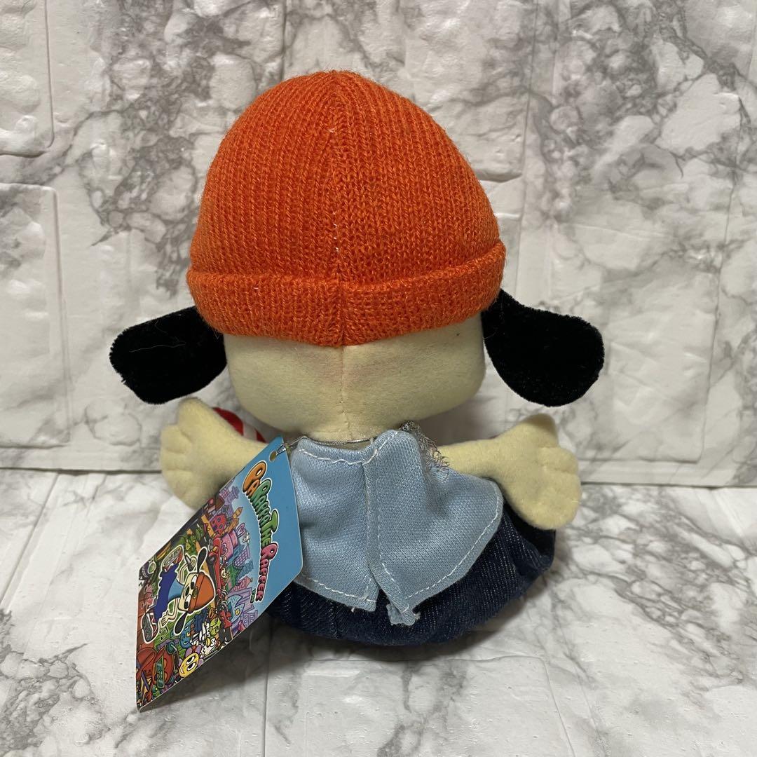 タグ付き パラッパラッパー パラッパ ぬいぐるみ 平成レトロ