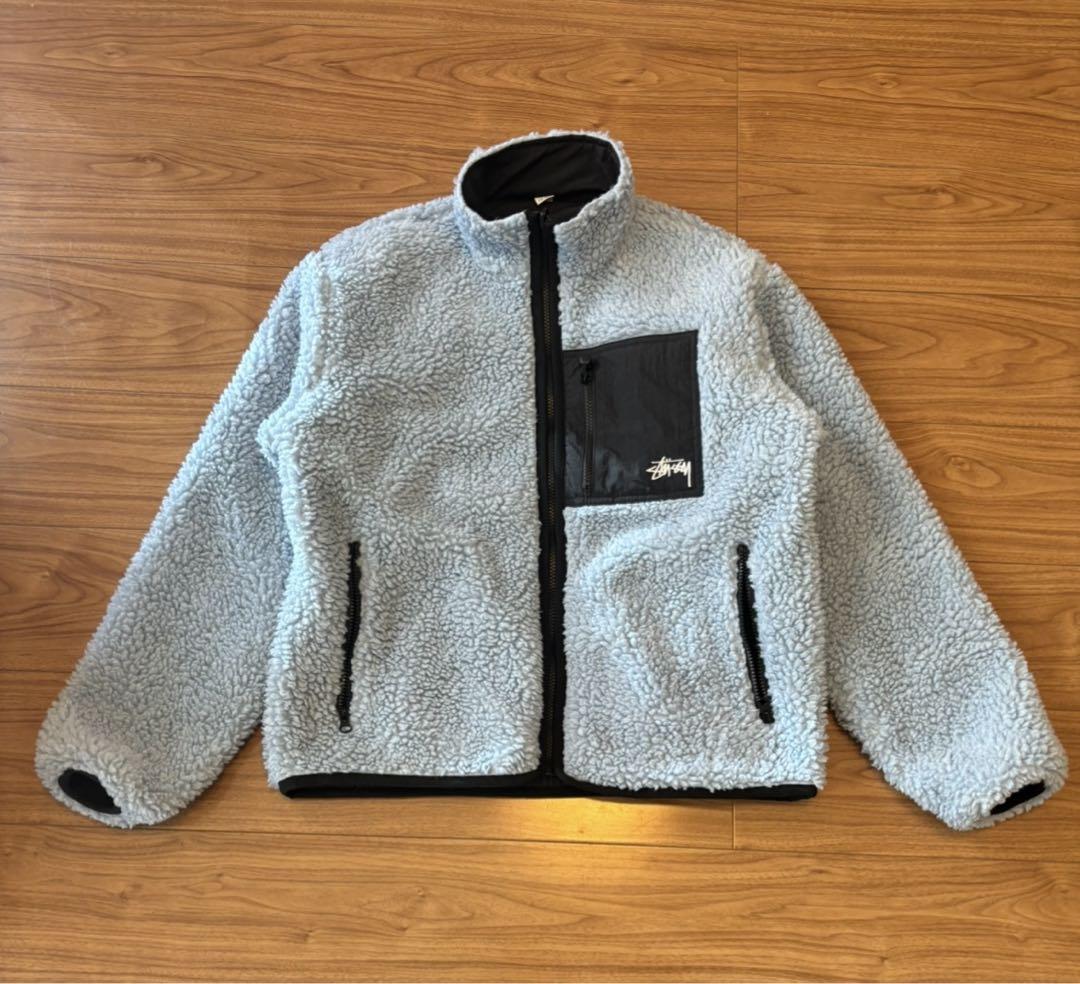 ステューシー SHERPA REVERSIBLE JACKET リバーシブル