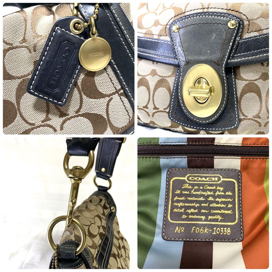希少×限定品】COACH コーチ ショルダーバッグ シグネチャー 70