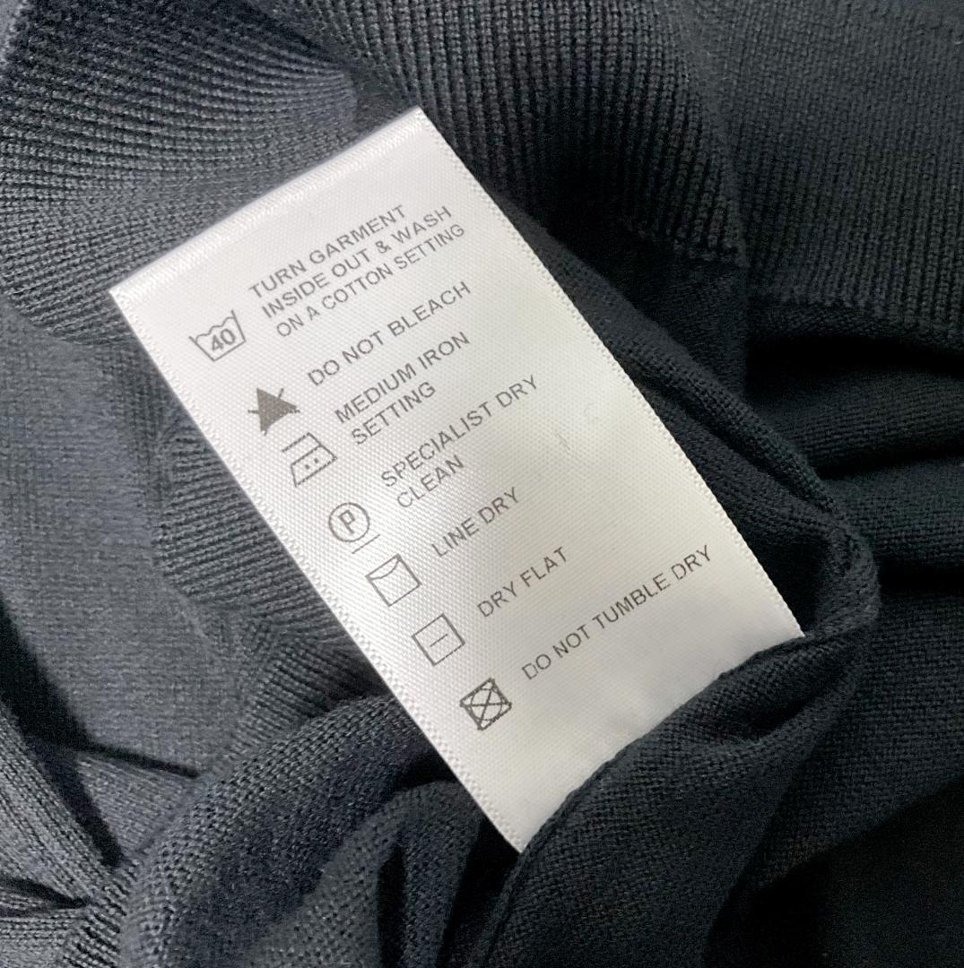 未使用★JOHN SMEDLEY ISIS Sサイズ ジョンスメドレー ブラック