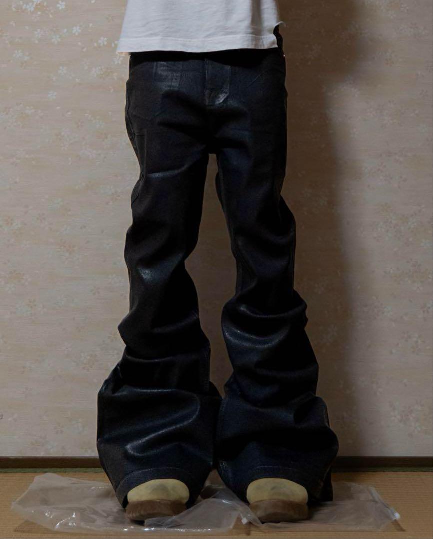 木  フレアパンツ