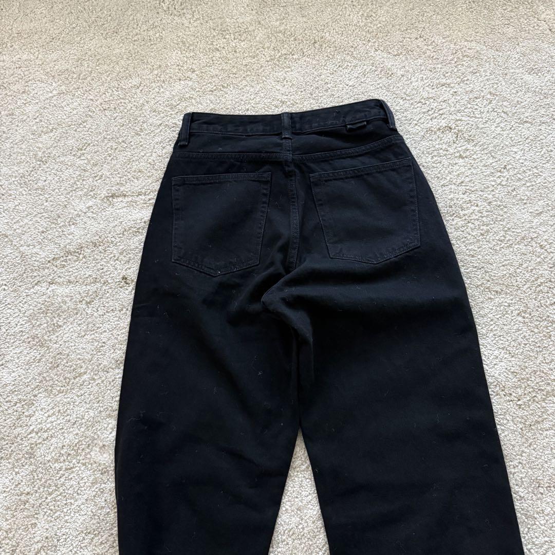 ZARA ザラ　BAGGY FIT デニムパンツ　ブラック　34 Sサイズ相当
