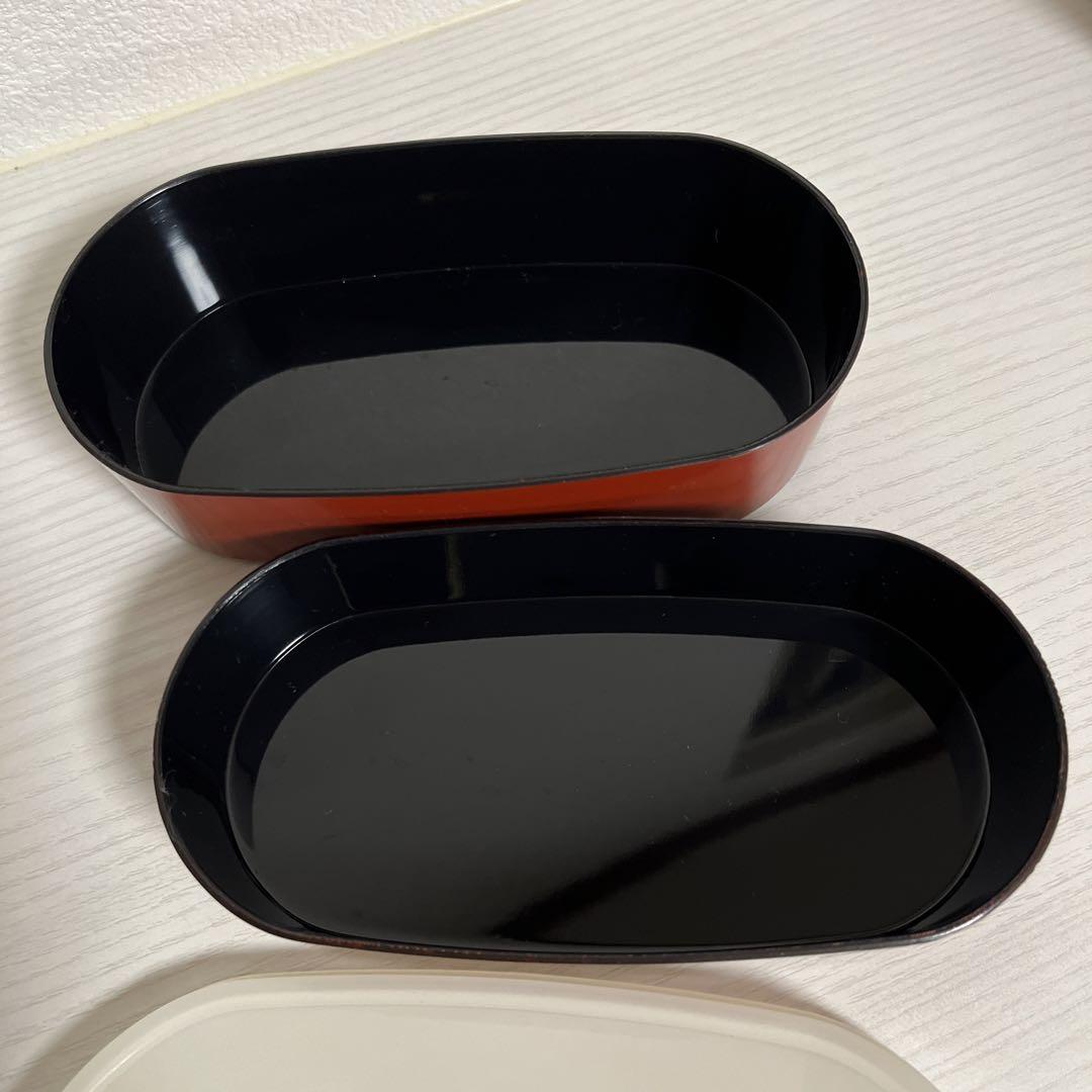 山中塗入れ子2段弁当箱