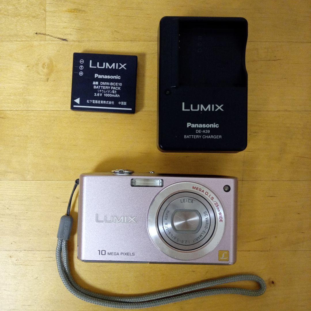 Panasonic DMC-FX35 コンパクトデジタルカメラ ピンク