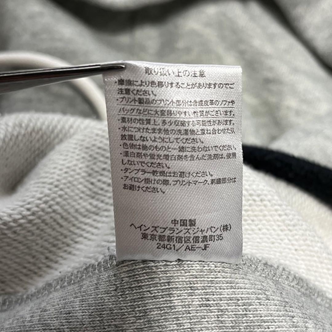 Champion チャンピオン リバースウィーブ スナップパーカー L グレー