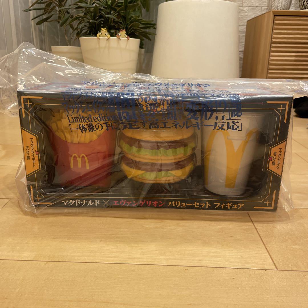 マクドナルド バリューセット フィギュア エヴァンゲリオン