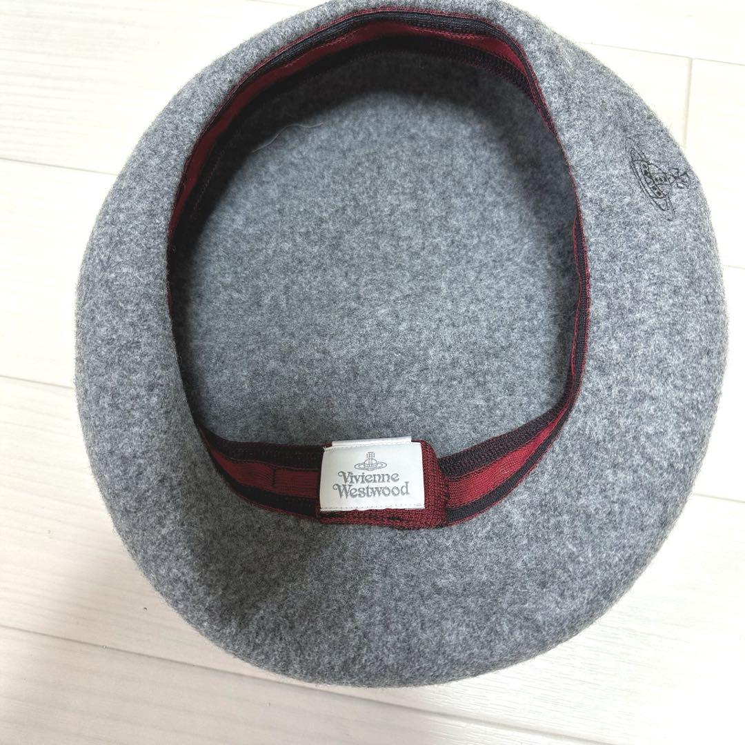 Vivienne Westwood ヴィヴィアンウエストウッド ベレー帽 グレー