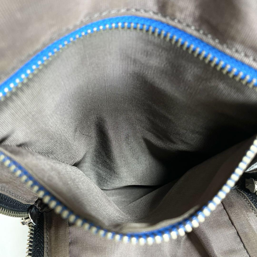 【美品】Paul Smith ナイロン レザー ボディーバッグ