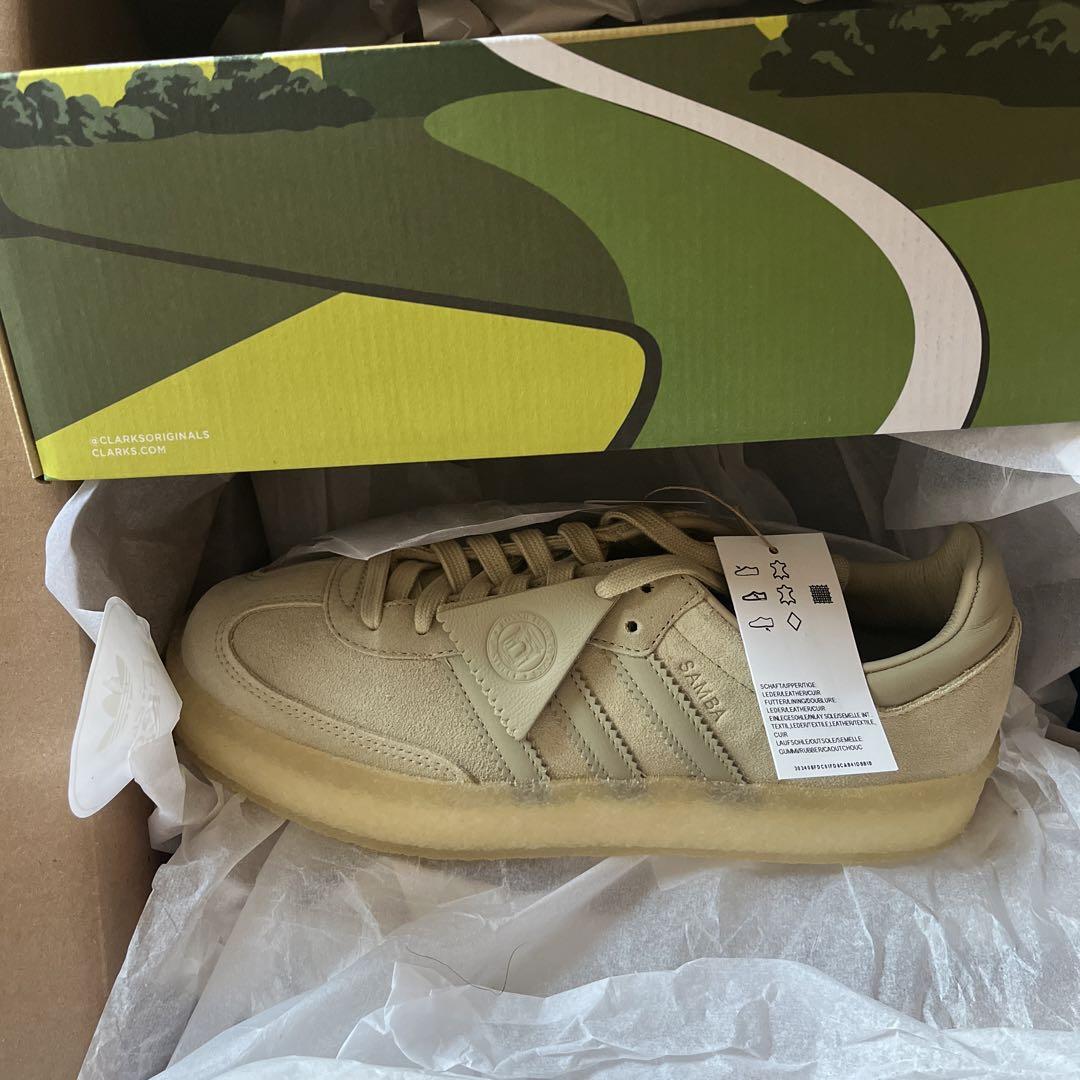 Adidas Clarks kith samba 26.5 ベージュ
