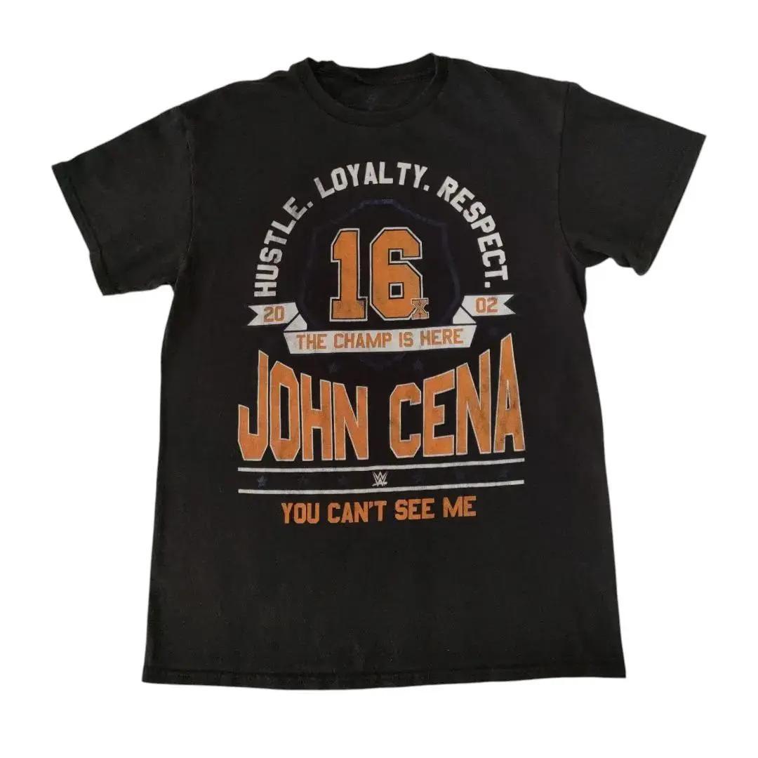 WWE ジョン・シナ 直筆サインミニ色紙とバスケットシャツ