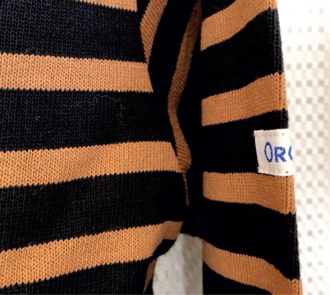 【未使用】ORCIVAL コットンロード フレンチバスクシャツ ボーダー