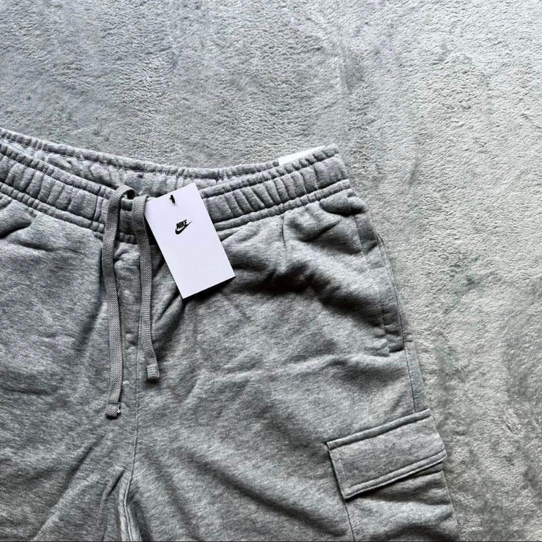 NIKE ナイキ ハーフパンツ スウェット グレー ショート カーゴパンツ XL