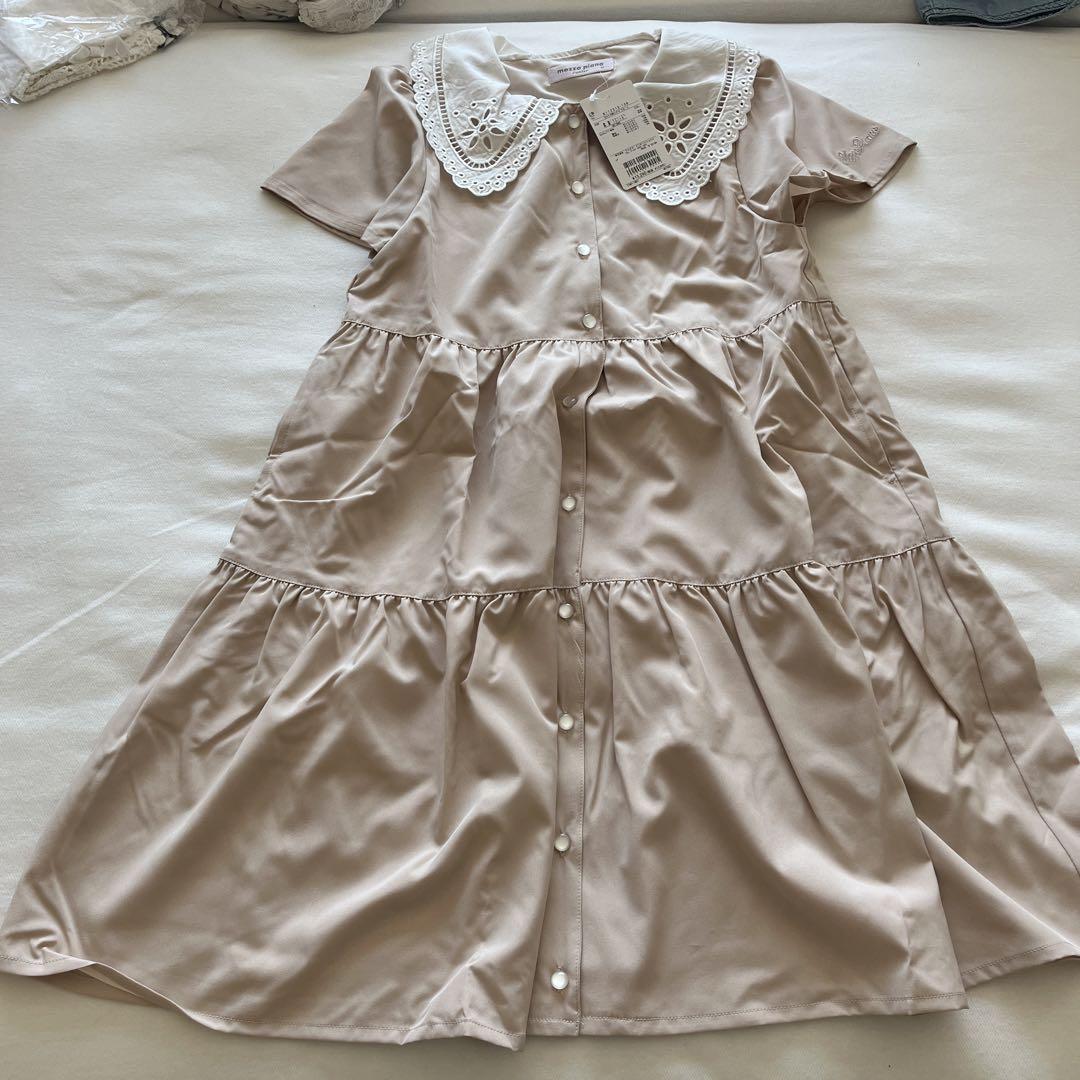 メゾピアノジュニアワンピースＭサイズ新品