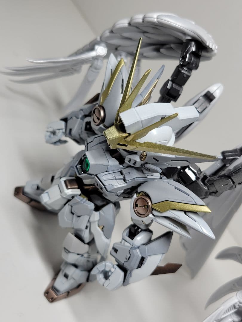 ガンプラ　MGSD　ウイングガンダムゼロEW　　塗装完成品