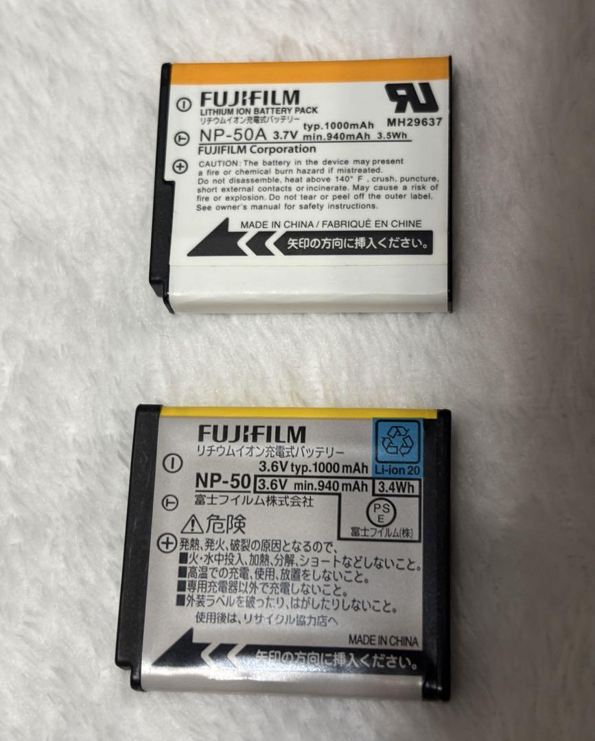 FUJIFILM FINEPIX F900EXR 充電器、バッテリー 2個付