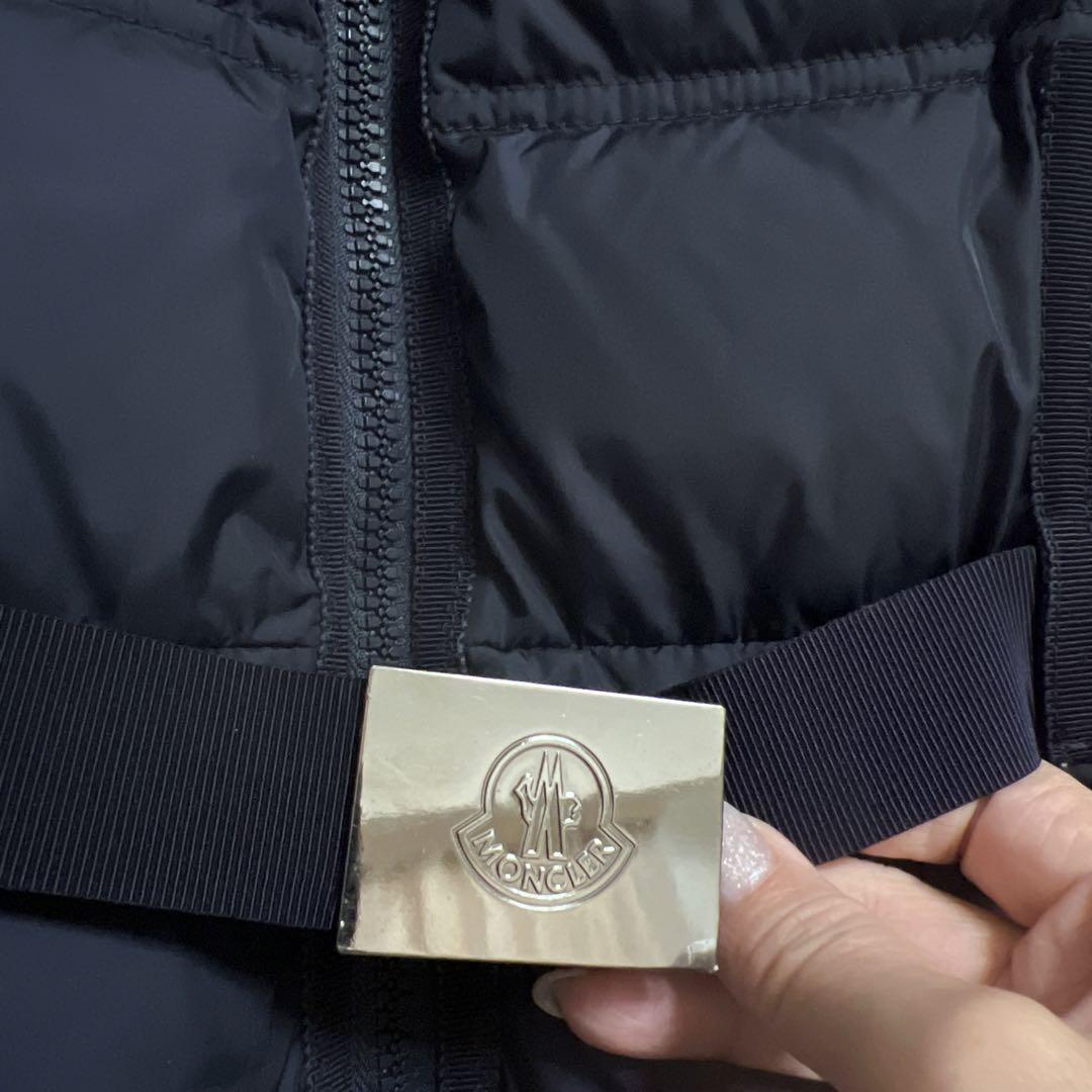 【美品】MONCLER☆ EUPHRASIE GIUBBOTTO ネイビー 00 美品】MONCLER☆ EUPHRASIE GIUBBOTTO ネイビー 00