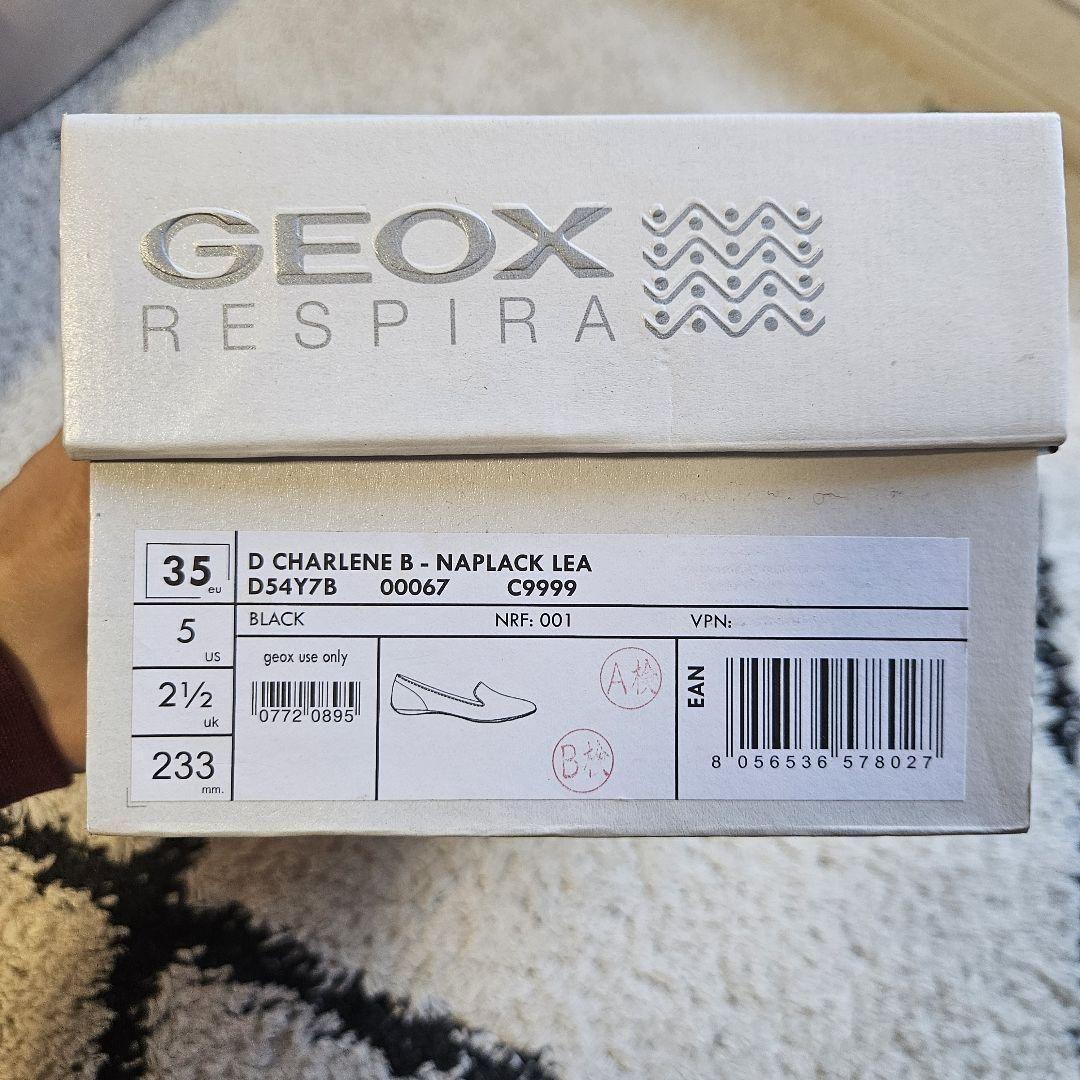 美品❣️GEOX ジェオックス レディース エナメル ローファー 22.5cm