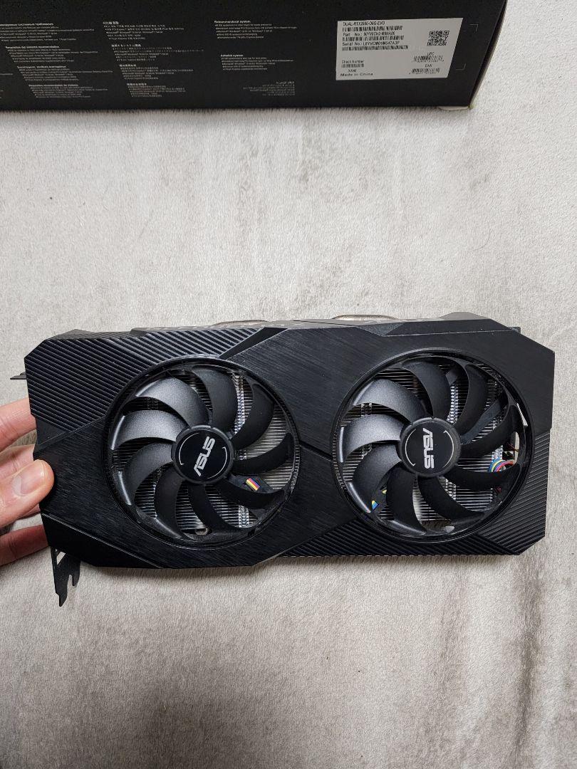 Nvidia GeForce RTX 2060 OC 6GB 中古です