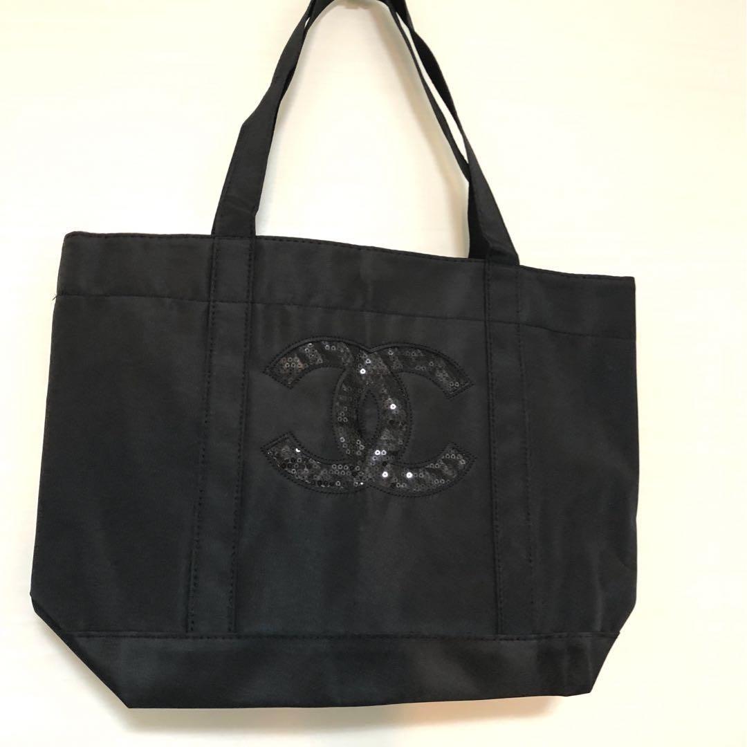 シャネル ノベルティCHANEL BEAUTEトートバッグ ブラック バッグ