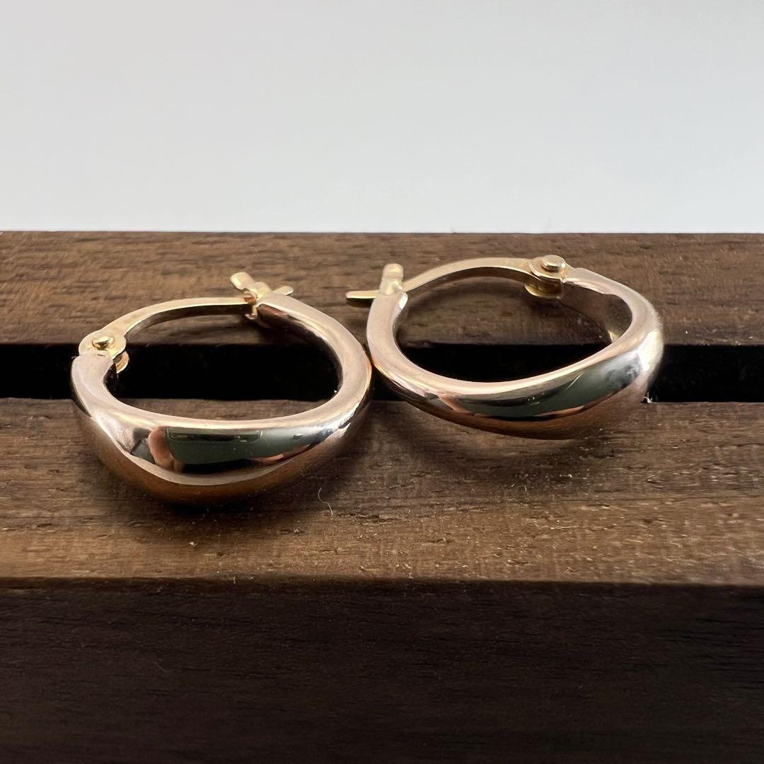 エテ フープピアス K18K10PG 画像2