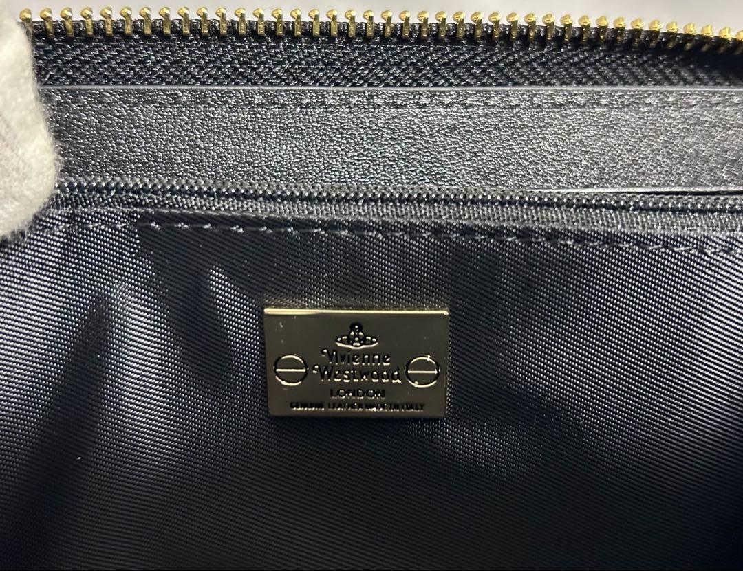 Vivienne Westwood黒 レザー財布