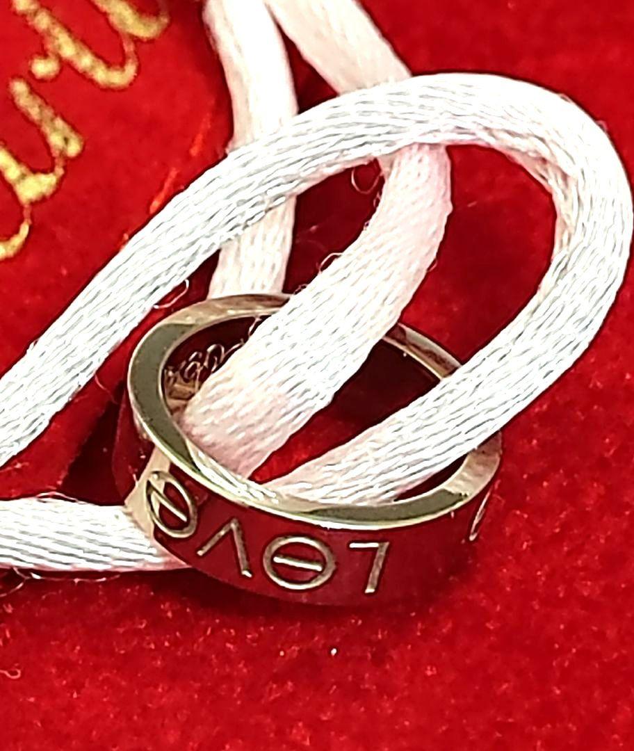 【SALE】 カルティエK18WG(750)ラブ LOVEチャリティーコードブレスレット アクセサリー