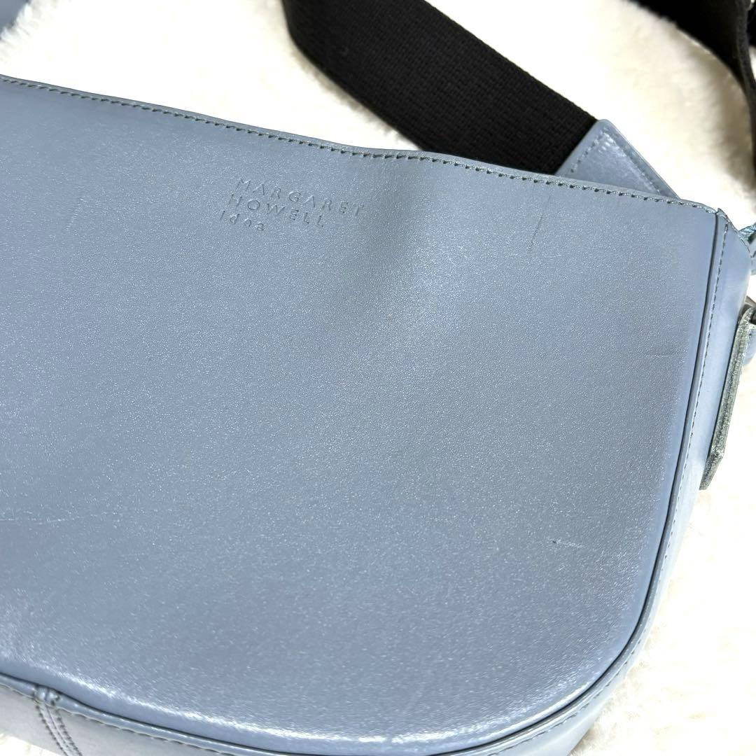 MARGARET HOWELL idea レザー　ショルダーバッグ