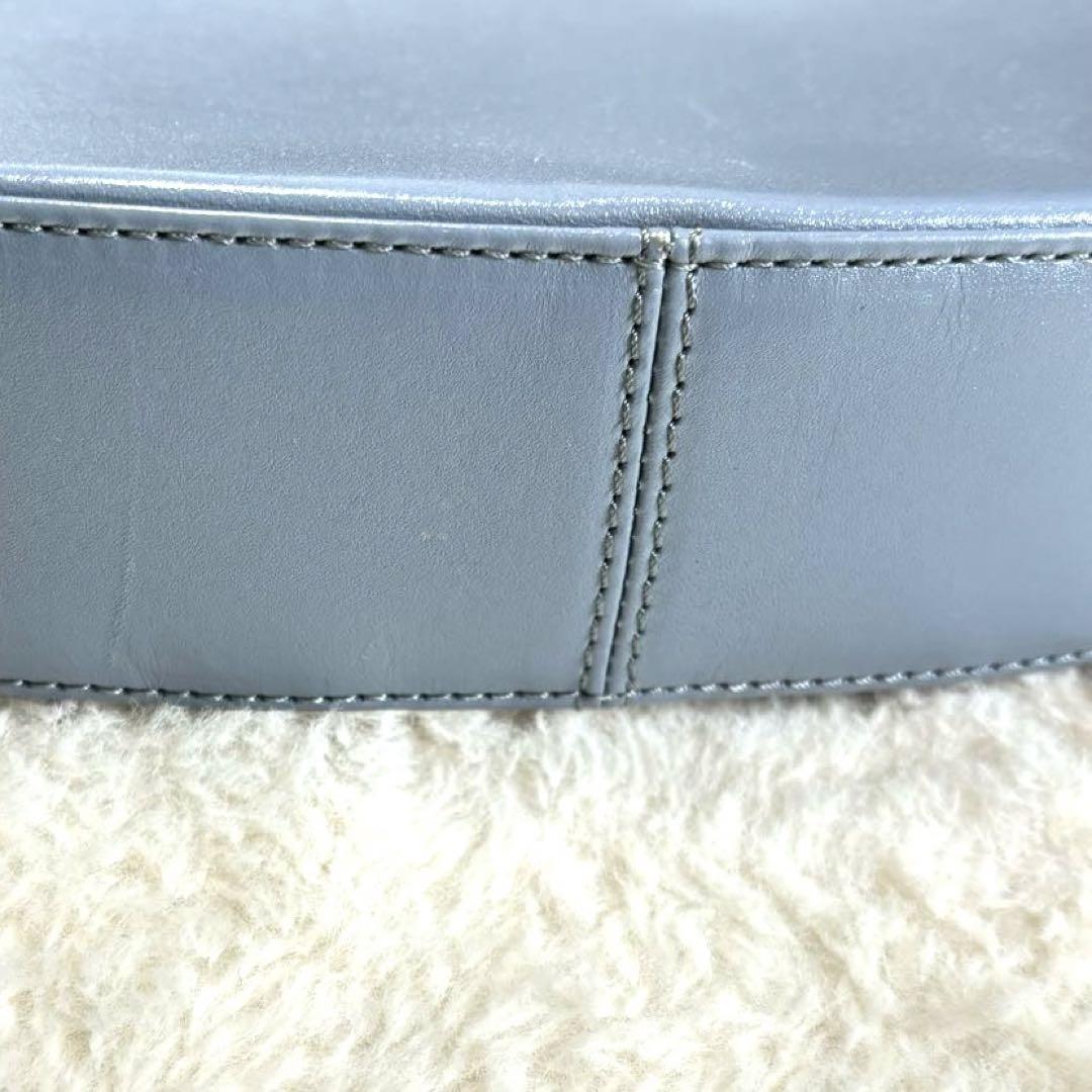 MARGARET HOWELL idea レザー　ショルダーバッグ