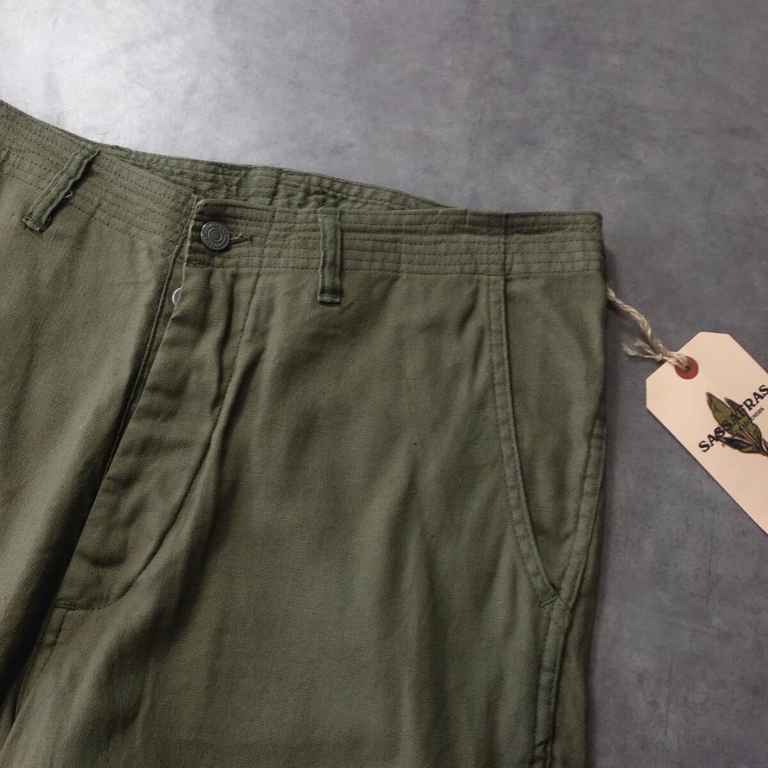 GQ2564◇SASSAFRAS : Sprayer Stream Pants◇